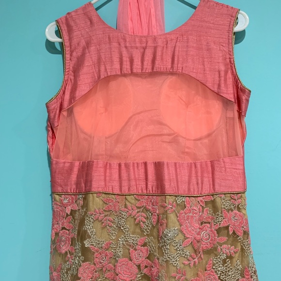 Designer wear Indian long frock - Picture 7 of 7